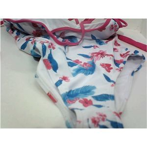 Snapperrock Girls 1IHM One-Piece, MultiColor, Size Large